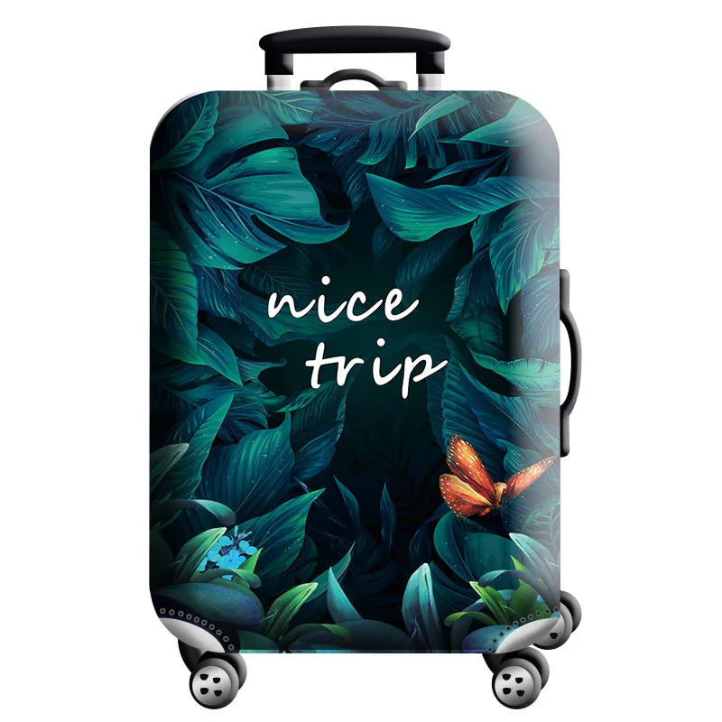 Luggage Cover Stretch Fabric Suitcase Protector Baggage Dust Case Cover Suitable for18-32 Inch Suitcase Case Travel Organizer