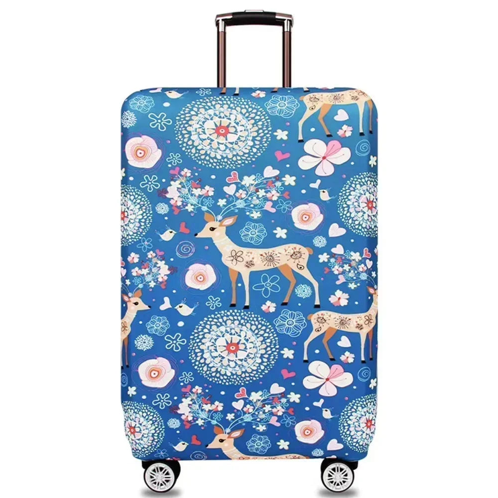 Suitable for 18-32 Inch Luggage Cover Elastic Fabric Luggage Protection Cover Luggage Dust Cover and More