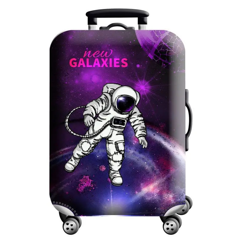 Luggage Cover Stretch Fabric Suitcase Protector Baggage Dust Case Cover Suitable for18-32 Inch Suitcase Case Travel Organizer