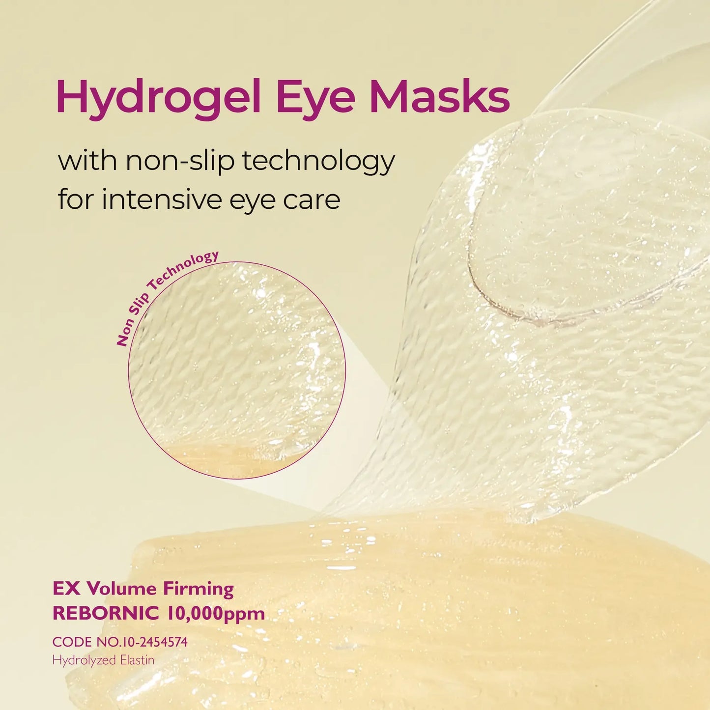 Dr. Melaxin: Calcium Volume Eye Patch 60ea - Anti-aging, Drooping Eyelid, Puffiness | Korean Cosmetics, Firming & Moisture Mask Under Eye