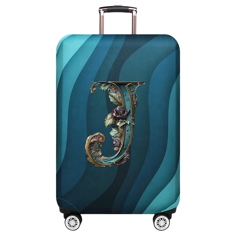 Luggage Covers 18-32inch Protector Travel Luggage Suitcase Protective Cover Stretch Dust Covers Print Graphic Letter Series