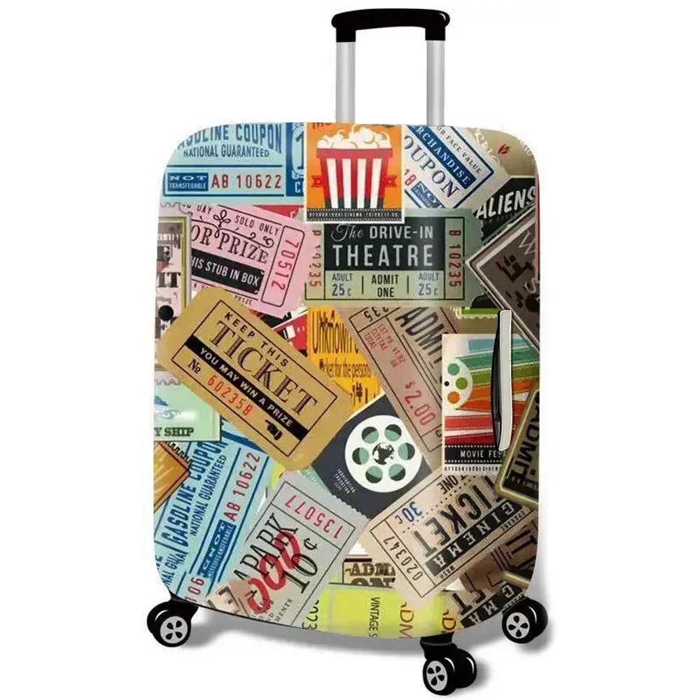 Suitable for 18-32 Inch Luggage Cover Elastic Fabric Luggage Protection Cover Luggage Dust Cover and More